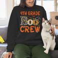 4th Grade Boo Crew Teacher Student Halloween Women Crewneck Sweatshirt, 4th Grade Teacher Sweatshirts, gift for family, gift for coworker 4th Grade Boo Crew Teacher Student Halloween Women Crewneck Sweatshirt, 4th Grade Teacher Sweatshirts, gift for family, gift for coworker