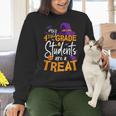 My 4th Grade Students Are a Treat Teacher Halloween Witch For Men Women Kids Women Crewneck Sweatshirt, 4th Grade Teacher Sweatshirts, gift for family, gift for coworker My 4th Grade Students Are a Treat Teacher Halloween Witch For Men Women Kids Women Crewneck Sweatshirt, 4th Grade Teacher Sweatshirts, gift for family, gift for coworker