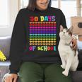 50 Days Of School Hearts Teacher Happy 50th Day Of School Women Crewneck Sweatshirt, gift for family, gift for coworker 50 Days Of School Hearts Teacher Happy 50th Day Of School Women Crewneck Sweatshirt, gift for family, gift for coworker