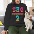 67 Ice Cream Drip Meme Division Math Teacher Gen Alpha Slang Women Crewneck Sweatshirt, gift for family, gift for coworker