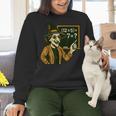 67 Teacher Halloween Witch Six Seven Meme Brainrot Math Joke Women Crewneck Sweatshirt, gift for family, gift for coworker