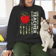 American Flag Camouflage Teacher Patriotic 4th Of July Women Crewneck Sweatshirt, gift for family, gift for coworker American Flag Camouflage Teacher Patriotic 4th Of July Women Crewneck Sweatshirt, gift for family, gift for coworker