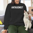 Antagonist English Literature Teacher Costume T Shirt Women Crewneck Sweatshirt, English Teacher Sweatshirts, gift for family, gift for coworker Antagonist English Literature Teacher Costume T Shirt Women Crewneck Sweatshirt, English Teacher Sweatshirts, gift for family, gift for coworker