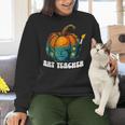 Art Teacher Pumpkin Halloween Night Men Women Women Crewneck Sweatshirt, gift for family, gift for coworker Art Teacher Pumpkin Halloween Night Men Women Women Crewneck Sweatshirt, gift for family, gift for coworker