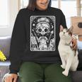 Artist Tarot Card Skeleton Painter Art Teacher Witchy Women Crewneck Sweatshirt, gift for family, gift for coworker Artist Tarot Card Skeleton Painter Art Teacher Witchy Women Crewneck Sweatshirt, gift for family, gift for coworker