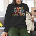Being Bilingual Is A Superpower Back To School ESL Teacher Women Crewneck Sweatshirt, Esl Teacher Sweatshirts, gift for family, gift for coworker Being Bilingual Is A Superpower Back To School ESL Teacher Women Crewneck Sweatshirt, Esl Teacher Sweatshirts, gift for family, gift for coworker