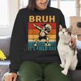 Bruh It's Field Day Teacher Happy Field Day Dabbing Boy Women Crewneck Sweatshirt, gift for family, gift for coworker Bruh It's Field Day Teacher Happy Field Day Dabbing Boy Women Crewneck Sweatshirt, gift for family, gift for coworker