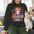 Be A Bucket Filler Teacher Teaching Groovy Back To School For Men Women Women Crewneck Sweatshirt, Groovy Teacher Sweatshirts, gift for family, gift for coworker Be A Bucket Filler Teacher Teaching Groovy Back To School For Men Women Women Crewneck Sweatshirt, Groovy Teacher Sweatshirts, gift for family, gift for coworker