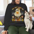 You Can't Scare Me I'm A Math Teacher Halloween Ghost Women Crewneck Sweatshirt, gift for family, gift for coworker You Can't Scare Me I'm A Math Teacher Halloween Ghost Women Crewneck Sweatshirt, gift for family, gift for coworker