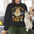 You Can't Scare Me I Teach Pre-K Halloween Teacher Ghost Women Crewneck Sweatshirt, gift for family, gift for coworker You Can't Scare Me I Teach Pre-K Halloween Teacher Ghost Women Crewneck Sweatshirt, gift for family, gift for coworker