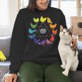 Chicken Themed Color Wheel Educational Art Teacher Artist Men Women Girls Kids Women Crewneck Sweatshirt, gift for family, gift for coworker Chicken Themed Color Wheel Educational Art Teacher Artist Men Women Girls Kids Women Crewneck Sweatshirt, gift for family, gift for coworker