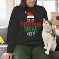Is It Christmas Break Yet Teacher Xmas Winter Saying Women Crewneck Sweatshirt, gift for family, gift for coworker Is It Christmas Break Yet Teacher Xmas Winter Saying Women Crewneck Sweatshirt, gift for family, gift for coworker