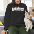 Christmas Santa Special Education SPED Teacher Xmas PJ Women Crewneck Sweatshirt, gift for family, gift for coworker