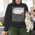 Composition Notebook Costume Adult Halloween For Teachers Women Crewneck Sweatshirt, gift for family, gift for coworker Composition Notebook Costume Adult Halloween For Teachers Women Crewneck Sweatshirt, gift for family, gift for coworker