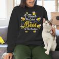 Cute I Teach The Cutest Bees In The Beehive Teacher's Day For Men Women Kids Women Crewneck Sweatshirt, gift for family, gift for coworker Cute I Teach The Cutest Bees In The Beehive Teacher's Day For Men Women Kids Women Crewneck Sweatshirt, gift for family, gift for coworker