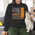 Cute Teacher Halloween For Women Men Teacher Pumpkin Women Crewneck Sweatshirt, gift for family, gift for coworker Cute Teacher Halloween For Women Men Teacher Pumpkin Women Crewneck Sweatshirt, gift for family, gift for coworker
