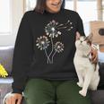 Dandelion Art Shirt For Artist Or Art Teacher Creative Art Women Crewneck Sweatshirt, gift for family, gift for coworker