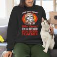 What Day Is Today Retired Special Education Teacher Women Crewneck Sweatshirt, gift for family, gift for coworker What Day Is Today Retired Special Education Teacher Women Crewneck Sweatshirt, gift for family, gift for coworker