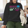 What Does The Text Say Text Evidence Reading Teacher For Men Women Women Crewneck Sweatshirt, gift for family, gift for coworker What Does The Text Say Text Evidence Reading Teacher For Men Women Women Crewneck Sweatshirt, gift for family, gift for coworker