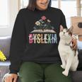 Dyslexia Teacher Awareness Dyslexic Dyslexics Dyslexia Women Crewneck Sweatshirt, gift for family, gift for coworker Dyslexia Teacher Awareness Dyslexic Dyslexics Dyslexia Women Crewneck Sweatshirt, gift for family, gift for coworker