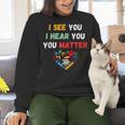 Emotional Intelligence Quote For School Counselor Teacher Women Crewneck Sweatshirt, gift for family, gift for coworker