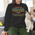 ENGLISH TEACHER Definition Vintage Tee T-Shirt Women Crewneck Sweatshirt, English Teacher Sweatshirts, gift for family, gift for coworker