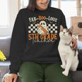 Fab Boo Lous 5th Grade Teacher Retro Ghost Spooky Halloween Women Crewneck Sweatshirt, gift for family, gift for coworker Fab Boo Lous 5th Grade Teacher Retro Ghost Spooky Halloween Women Crewneck Sweatshirt, gift for family, gift for coworker