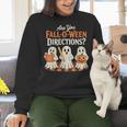 Are You Fall O Ween DirectionsRetro Teacher Halloween Ghost Women Crewneck Sweatshirt, gift for family, gift for coworker Are You Fall O Ween DirectionsRetro Teacher Halloween Ghost Women Crewneck Sweatshirt, gift for family, gift for coworker