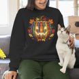 Fall Pumpkin Book Lover Spooky Librarian Teacher Halloween Women Crewneck Sweatshirt, gift for family, gift for coworker Fall Pumpkin Book Lover Spooky Librarian Teacher Halloween Women Crewneck Sweatshirt, gift for family, gift for coworker