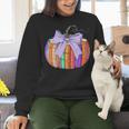Fall Pumpkin Books Lover Halloween Teacher Teaching Staff Women Crewneck Sweatshirt, gift for family, gift for coworker Fall Pumpkin Books Lover Halloween Teacher Teaching Staff Women Crewneck Sweatshirt, gift for family, gift for coworker