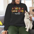 Fall Teacher Fall In Love With Math Math Thanksgiving Women Crewneck Sweatshirt, gift for family, gift for coworker Fall Teacher Fall In Love With Math Math Thanksgiving Women Crewneck Sweatshirt, gift for family, gift for coworker