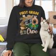 First Grade Zoo Field Trip Squad Matching Teacher Students Women Crewneck Sweatshirt, First Grade Teacher Sweatshirts, gift for family, gift for coworker First Grade Zoo Field Trip Squad Matching Teacher Students Women Crewneck Sweatshirt, First Grade Teacher Sweatshirts, gift for family, gift for coworker