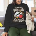 Front Office Teacher Admin Mother I'm A School Secretary Women Crewneck Sweatshirt, gift for family, gift for coworker Front Office Teacher Admin Mother I'm A School Secretary Women Crewneck Sweatshirt, gift for family, gift for coworker