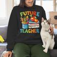 Future Teacher Costume For Kids Back To School Boy Girl Women Crewneck Sweatshirt, Future Teacher Sweatshirts, gift for family, gift for coworker
