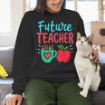 Future Teacher Education Student Women Crewneck Sweatshirt, Future Teacher Sweatshirts, gift for family, gift for coworker