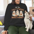 Ghost Are You Fall-O-Ween Directions Teacher Halloween Women Crewneck Sweatshirt, gift for family, gift for coworker Ghost Are You Fall-O-Ween Directions Teacher Halloween Women Crewneck Sweatshirt, gift for family, gift for coworker