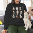 Ghost Music Teacher Halloween Musician Costume Women Crewneck Sweatshirt, gift for family, gift for coworker Ghost Music Teacher Halloween Musician Costume Women Crewneck Sweatshirt, gift for family, gift for coworker
