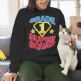 Grade 1 Super Squad Superhero Teacher Team Women Crewneck Sweatshirt, Super Teacher Sweatshirts, gift for family, gift for coworker Grade 1 Super Squad Superhero Teacher Team Women Crewneck Sweatshirt, Super Teacher Sweatshirts, gift for family, gift for coworker