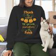 Halloween Cutest Pumpkins First Grade Teacher Women Crewneck Sweatshirt, First Grade Teacher Sweatshirts, gift for family, gift for coworker Halloween Cutest Pumpkins First Grade Teacher Women Crewneck Sweatshirt, First Grade Teacher Sweatshirts, gift for family, gift for coworker
