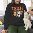 Halloween Medical Lab Science Microbiology Scientist Teacher Men Women Women Crewneck Sweatshirt, Science Teacher Sweatshirts, gift for family, gift for coworker Halloween Medical Lab Science Microbiology Scientist Teacher Men Women Women Crewneck Sweatshirt, Science Teacher Sweatshirts, gift for family, gift for coworker