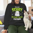 Halloween This Is My Scary Preschool Teacher Custome For Men Women Kids Women Crewneck Sweatshirt, gift for family, gift for coworker Halloween This Is My Scary Preschool Teacher Custome For Men Women Kids Women Crewneck Sweatshirt, gift for family, gift for coworker
