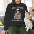 Halloween Weird Teachers Build Character Costume Men Women Women Crewneck Sweatshirt, gift for family, gift for coworker Halloween Weird Teachers Build Character Costume Men Women Women Crewneck Sweatshirt, gift for family, gift for coworker
