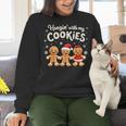 Hangin With My Cookies Gingerbread Christmas Teacher Women Crewneck Sweatshirt, gift for family, gift for coworker Hangin With My Cookies Gingerbread Christmas Teacher Women Crewneck Sweatshirt, gift for family, gift for coworker