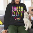 Happy Dot Day 2025 Teacher Kids Girls Colorful Polka Dot Day Women Crewneck Sweatshirt, gift for family, gift for coworker