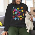 Happy Dot Day Colorful Polka Dot Art Teacher Student Kids Women Crewneck Sweatshirt, gift for family, gift for coworker Happy Dot Day Colorful Polka Dot Art Teacher Student Kids Women Crewneck Sweatshirt, gift for family, gift for coworker