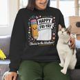 Happy Fri-Yay Teacher Fry Yay Friday Weekend Women Crewneck Sweatshirt, gift for family, gift for coworker