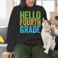 Hello Fourth Grade Shirt 4th Grade Boy Girl Student Teacher Women Crewneck Sweatshirt, 4th Grade Teacher Sweatshirts, gift for family, gift for coworker Hello Fourth Grade Shirt 4th Grade Boy Girl Student Teacher Women Crewneck Sweatshirt, 4th Grade Teacher Sweatshirts, gift for family, gift for coworker