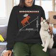 Hypotemoose Mathematics Teacher Mathematician Math Geek Women Crewneck Sweatshirt, gift for family, gift for coworker Hypotemoose Mathematics Teacher Mathematician Math Geek Women Crewneck Sweatshirt, gift for family, gift for coworker