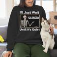 I'Ll Just Wait Until It's Quiet Spanish Teacher Halloween Men Women Kids Women Crewneck Sweatshirt, gift for family, gift for coworker I'Ll Just Wait Until It's Quiet Spanish Teacher Halloween Men Women Kids Women Crewneck Sweatshirt, gift for family, gift for coworker