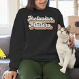 Inclusion Matters Special Education Sped Teacher Vintage Women Crewneck Sweatshirt, gift for family, gift for coworker Inclusion Matters Special Education Sped Teacher Vintage Women Crewneck Sweatshirt, gift for family, gift for coworker